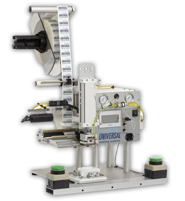 Hitachi L60 Table Top Semi-Automatic Tamp Labeling Equipment