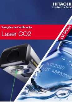 CO2 Laser Markers Brochure in Portuguese