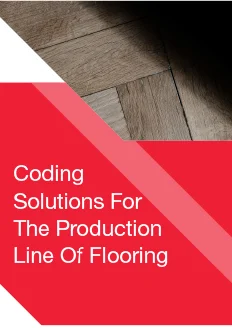 Hitachi Marking and Coding Solutions Brochure for Flooring Production Line