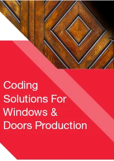 Hitachi Marking and Coding Solutions Brochure for Windows and Doors Production Line