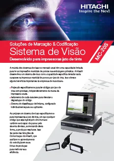 Vision Systems (MC20) Brochure in Portuguese