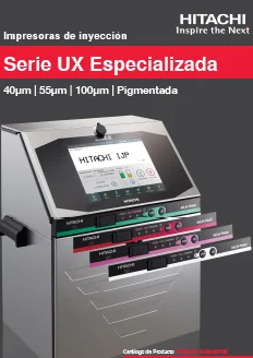 UX High-Speed CIJ Printer - Spanish