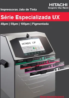 UX Pigment CIJ Printer - Portuguese