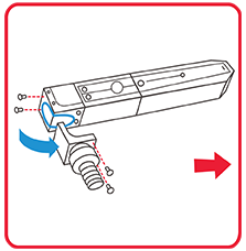 Flexible 90° Printhead Adjustment 2