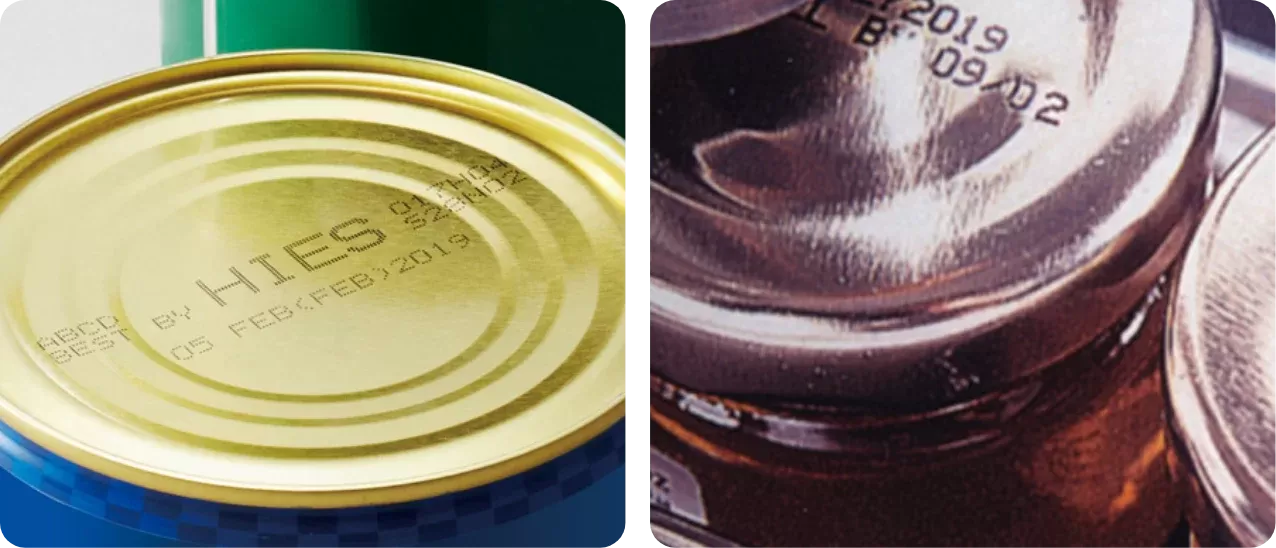 Marking & Coding Solutions for Packaged & Canned Food Industry