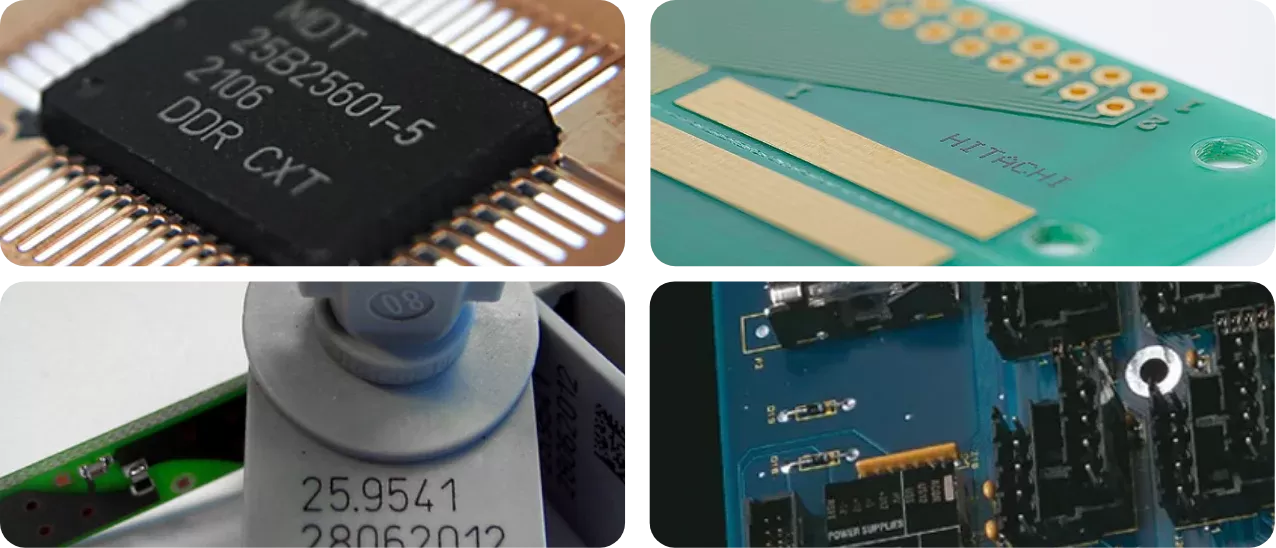 Marking & Coding Solutions for Electronics Industry Marking & Coding Solutions for Electronics Industry